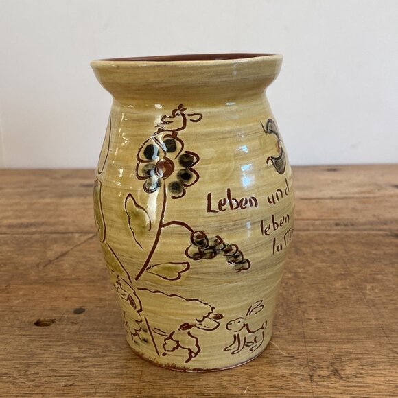 SJ Pottery Redware Vase - Picture 4 of 11